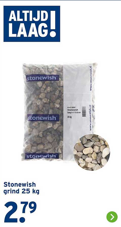 Stonewish grind 25 kg