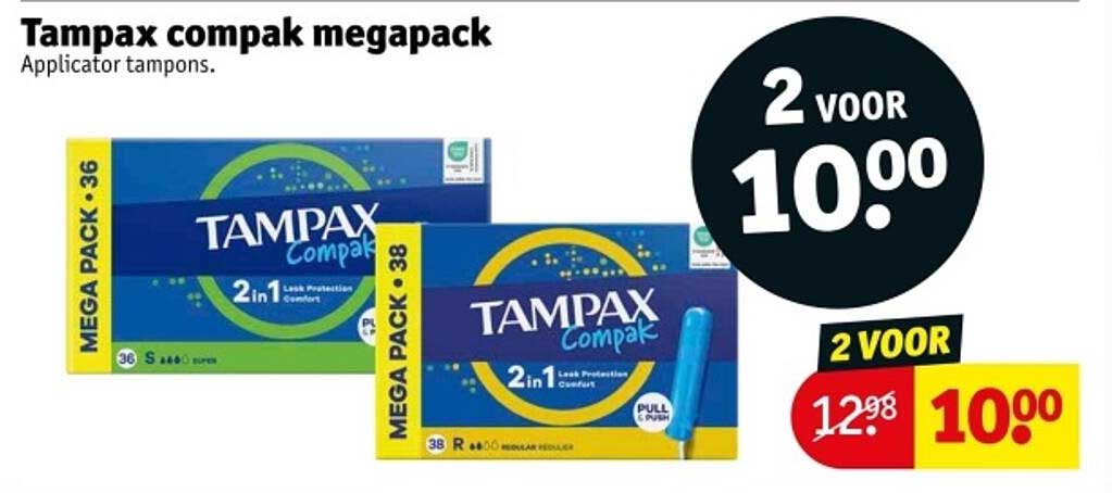 Tampax compak megapak