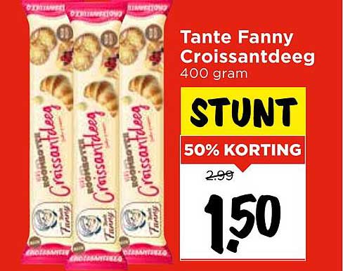 Tante Fanny Croissantdeeg 400 gram