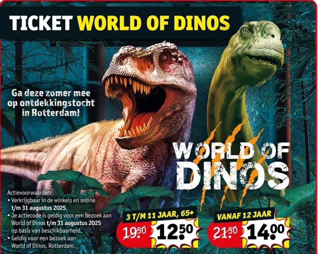 TICKET WORLD OF DINOS