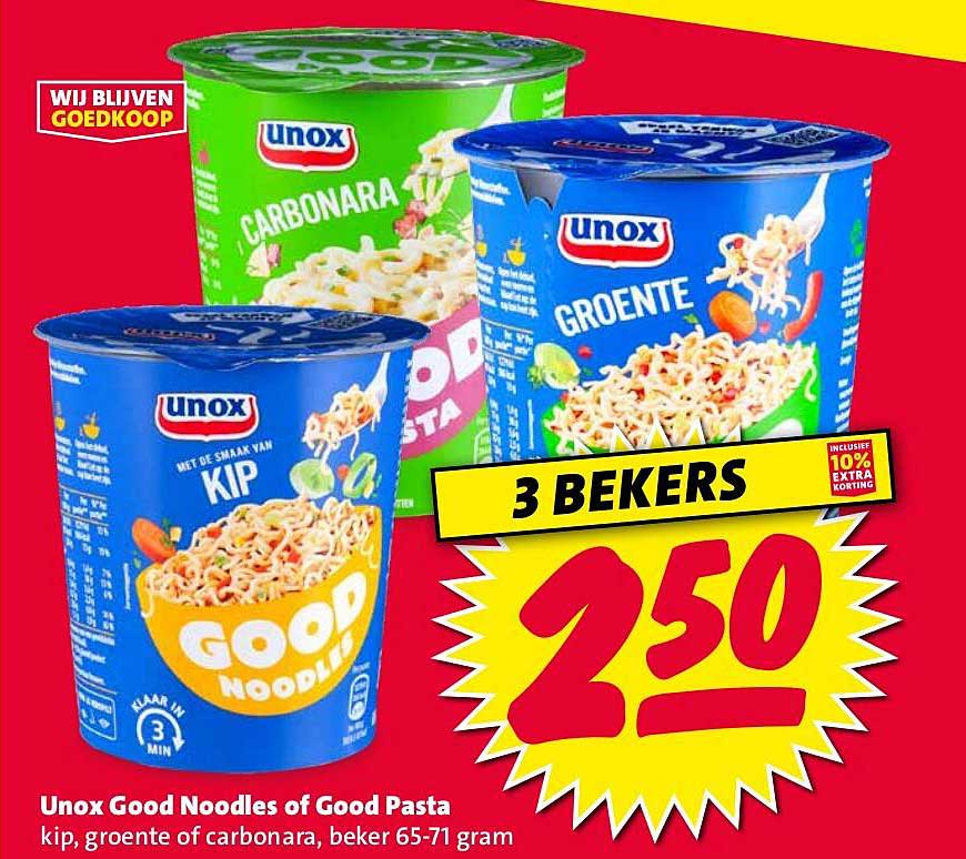 Unox Good Noodles of Good Pasta
