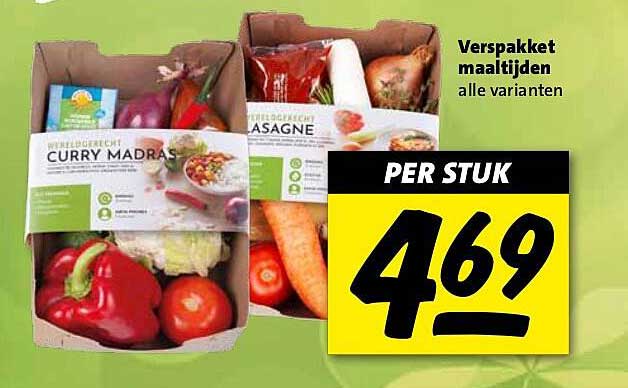 Verspakket maaltijden alle varianten