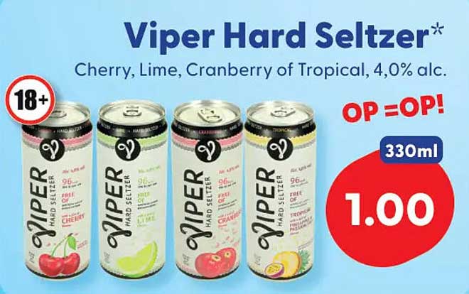 Viper Hard Seltzer*