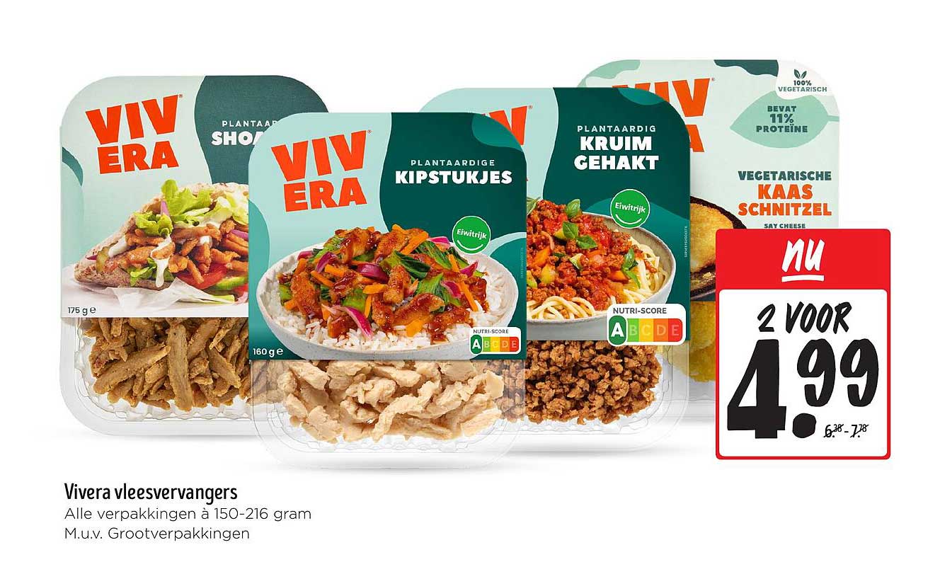 Vivera vleesvervangers