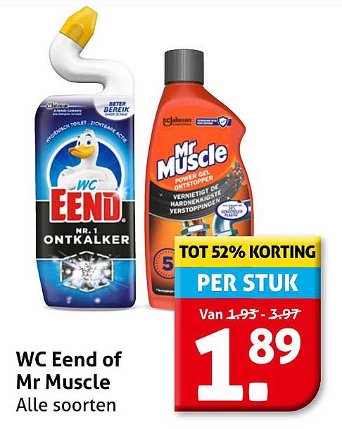 WC Eend of Mr Muscle