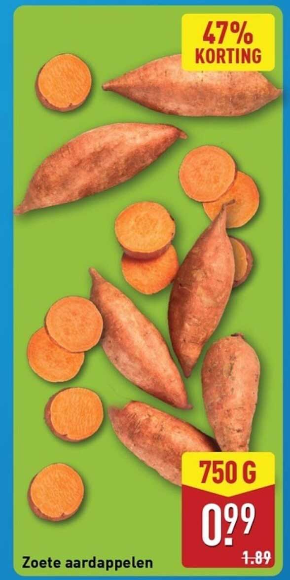 Zoete aardappelen