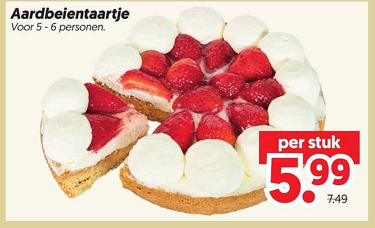 Aardbeientaartje