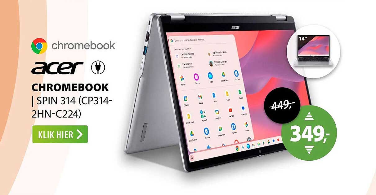 Acer Chromebook Spin 314 (CP314-2HN-C224)