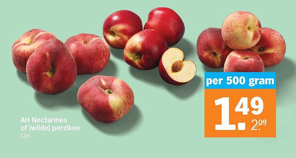 AH Nectarines of (wilde) perziken Los