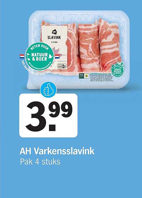 AH Varkensslavink Pak 4 stuks