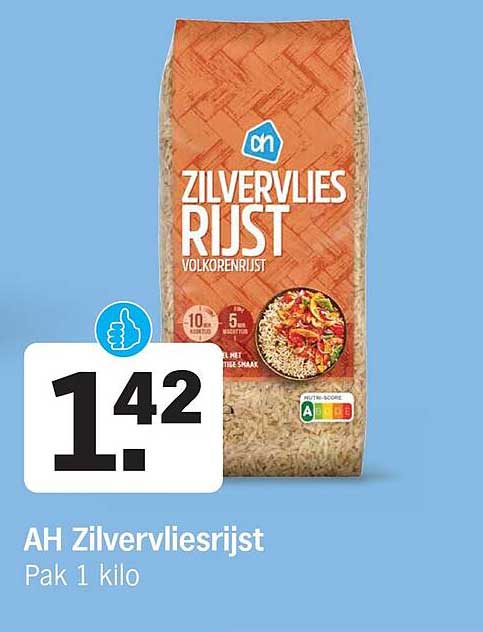 AH Zilvervliesrijst
