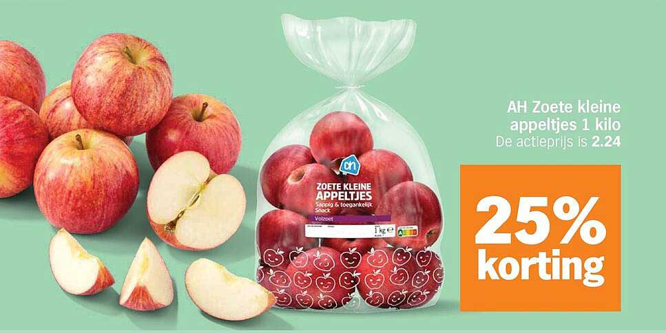 AH Zoete kleine appeltjes 1 kilo