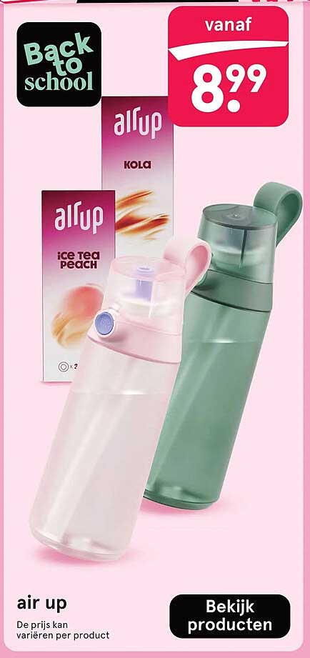 air up vanaf 8.99