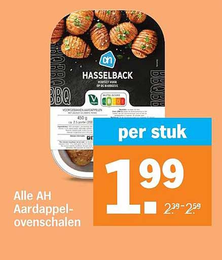 Alle AH Aardappel-ovenschalen