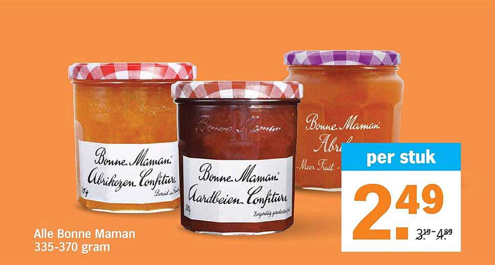 Alle Bonne Maman 335-370 gram