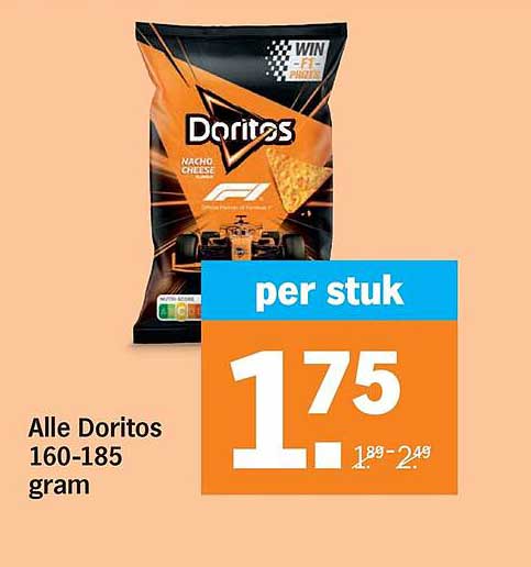 Alle Doritos 160-185 gram