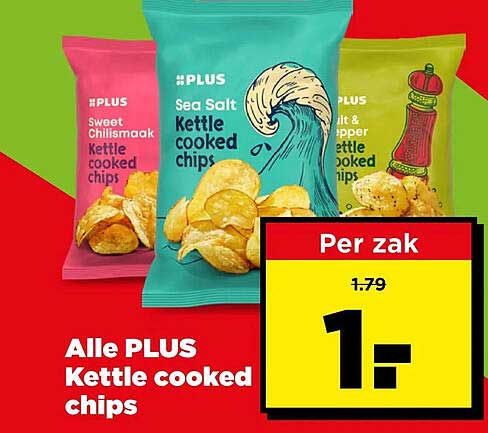Alle PLUS Kettle cooked chips