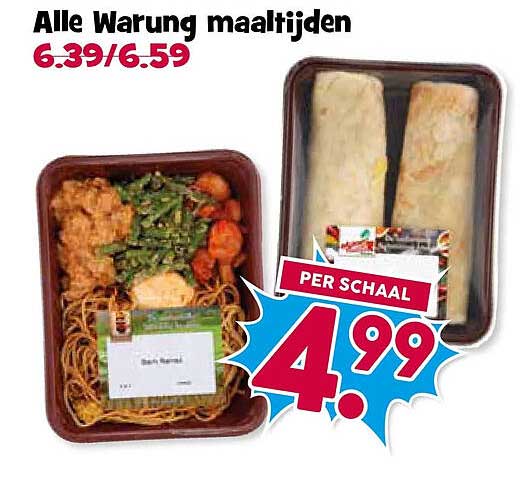 Alle Warung maaltijden