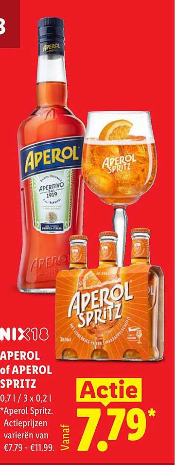 Aperol of Aperol Spritz