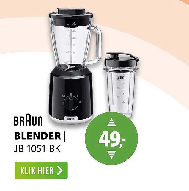 BRAUN BLENDER JB 1051 BK