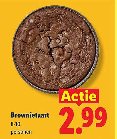 Brownietaart