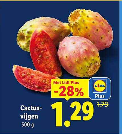 Cactus-vijgen 500 g -28%