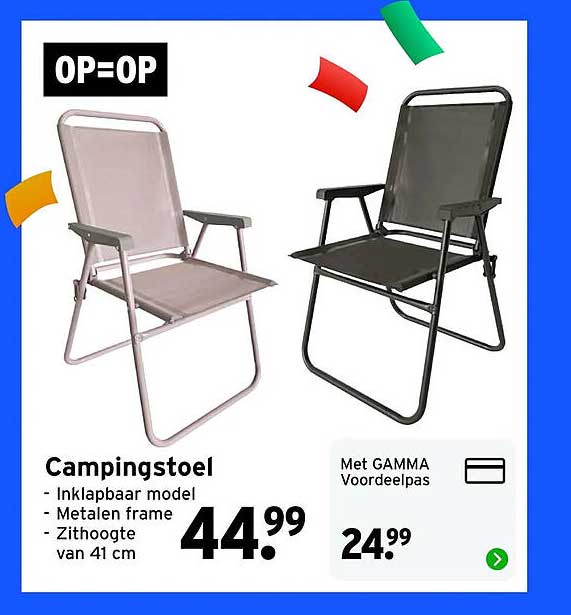 Campingstoel