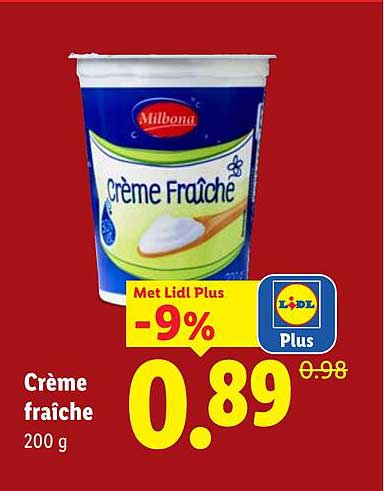 Crème fraîche 200 g