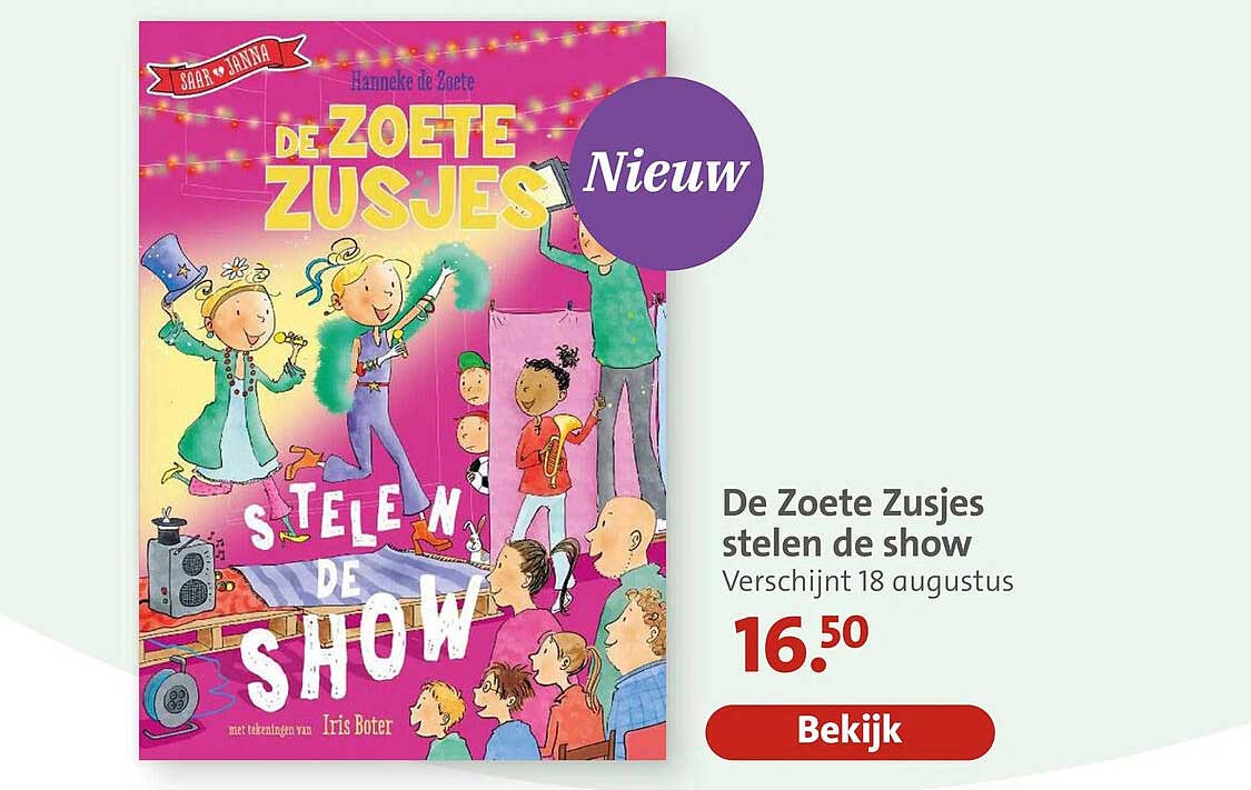 De Zoete Zusjes stelen de show