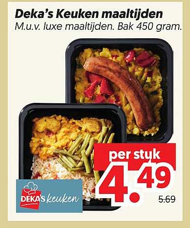 Deka’s Keuken maaltijden