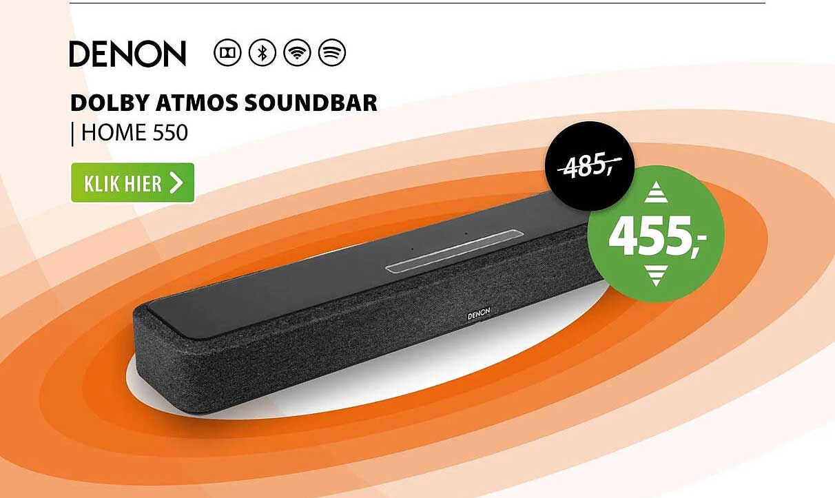 DENON DOLBY ATMOS SOUNDBAR | HOME 550