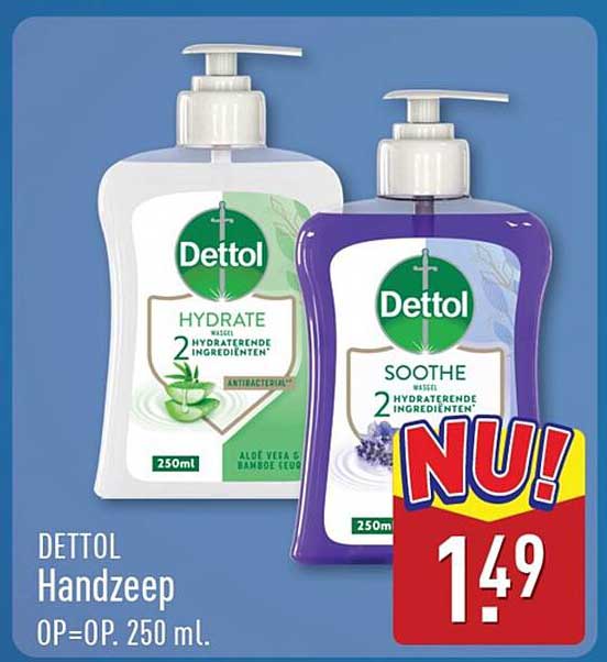 DETTOL Handzeep OP=OP. 250 ml.