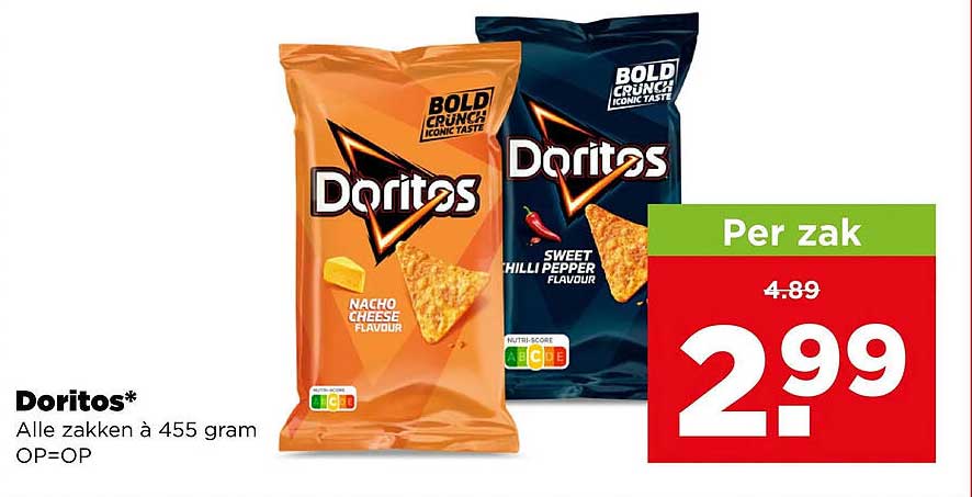 Doritos* Alle zakken à 455 gram OP=OP