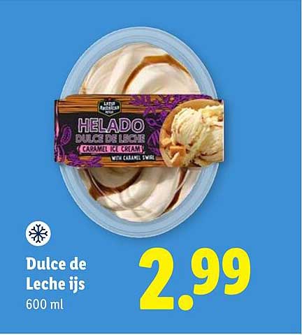 Dulce de Leche ijs