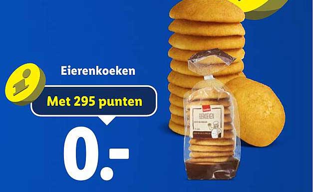 Eierenkoeken Met 295 punten