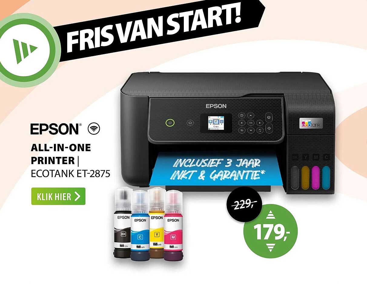 EPSON ALL-IN-ONE PRINTER | ECOTANK ET-2875