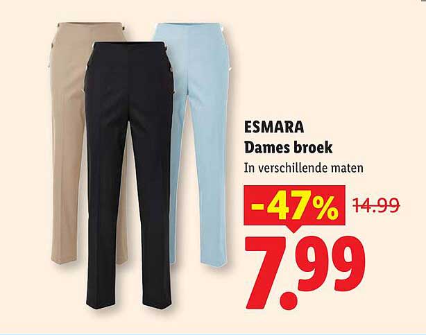 ESMARA Dames broek In verschillende maten