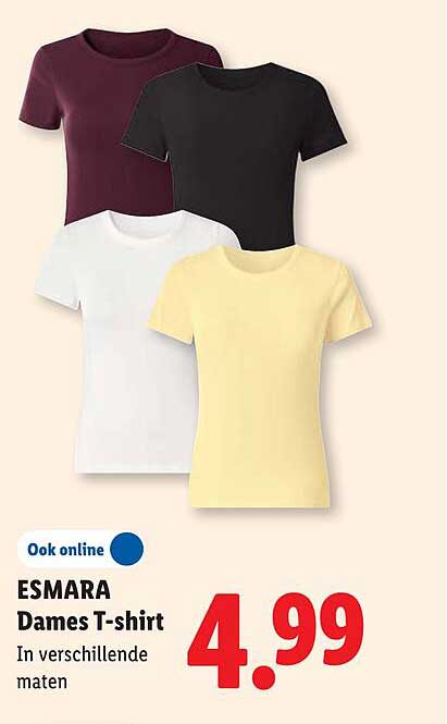 ESMARA Dames T-shirt