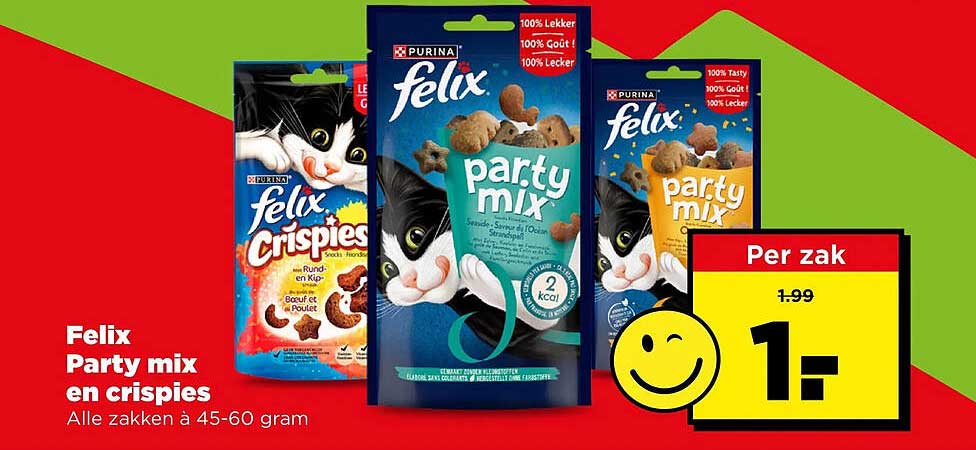 Felix Party mix en crispies