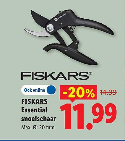 FISKARS Essential snoeischaar
