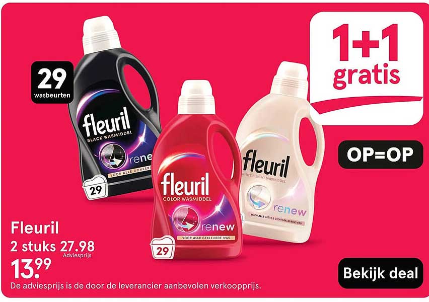 Fleuril 1+1 gratis
