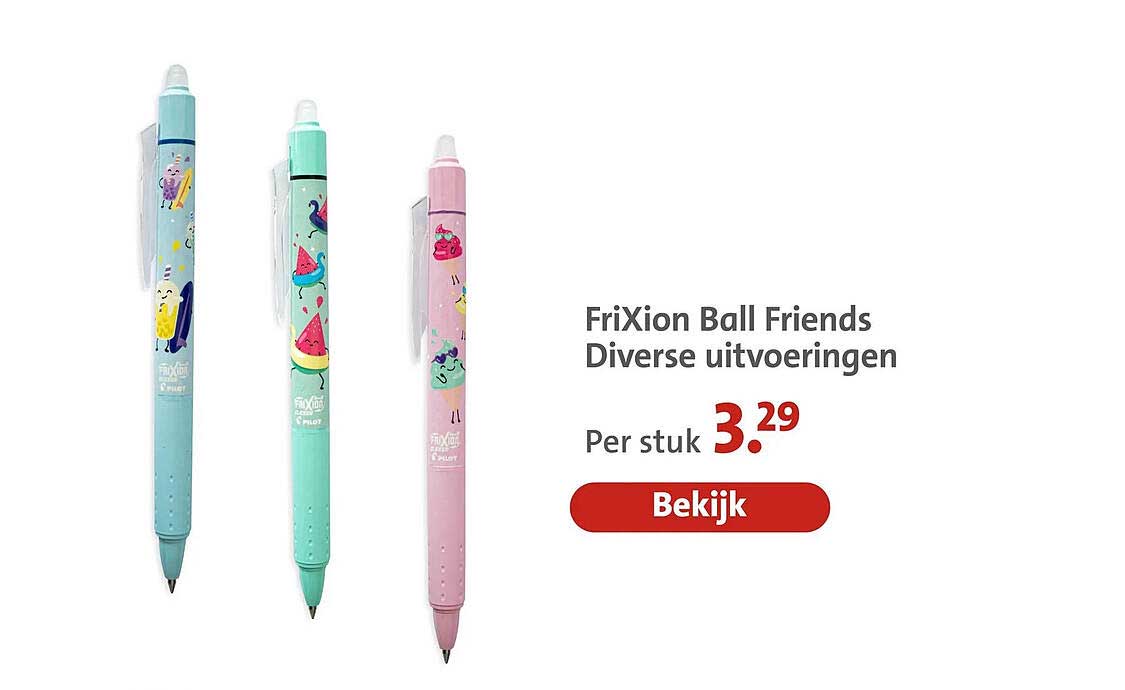 FriXion Ball Friends Diverse uitvoeringen