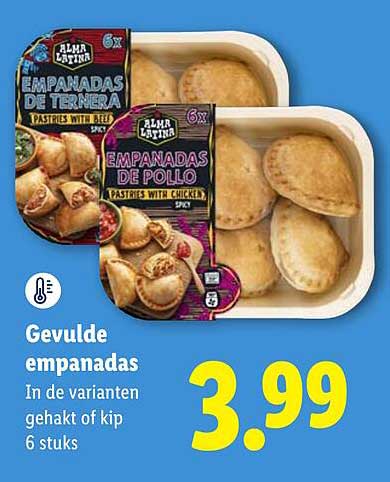 Gevulde empanadas