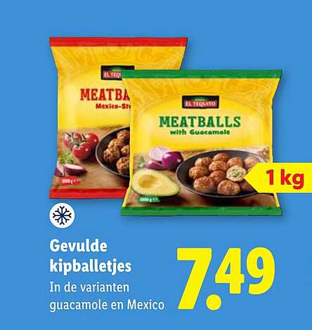 Gevulde kipballetjes