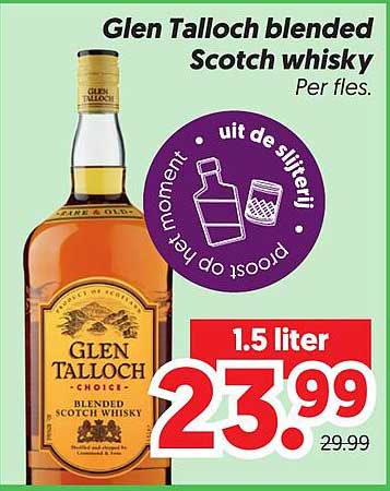Glen Talloch blended Scotch whisky