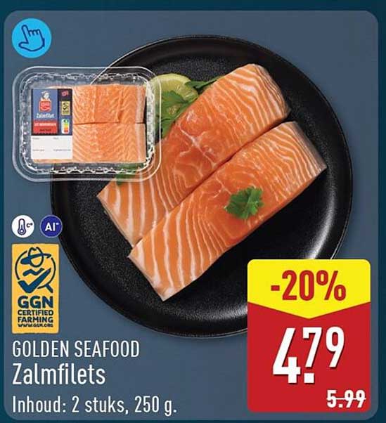GOLDEN SEAFOOD Zalmfilets