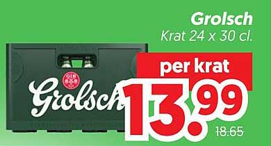 Grolsch Krat 24 x 30 cl. per krat