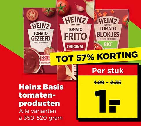 Heinz Basis tomaten-producten