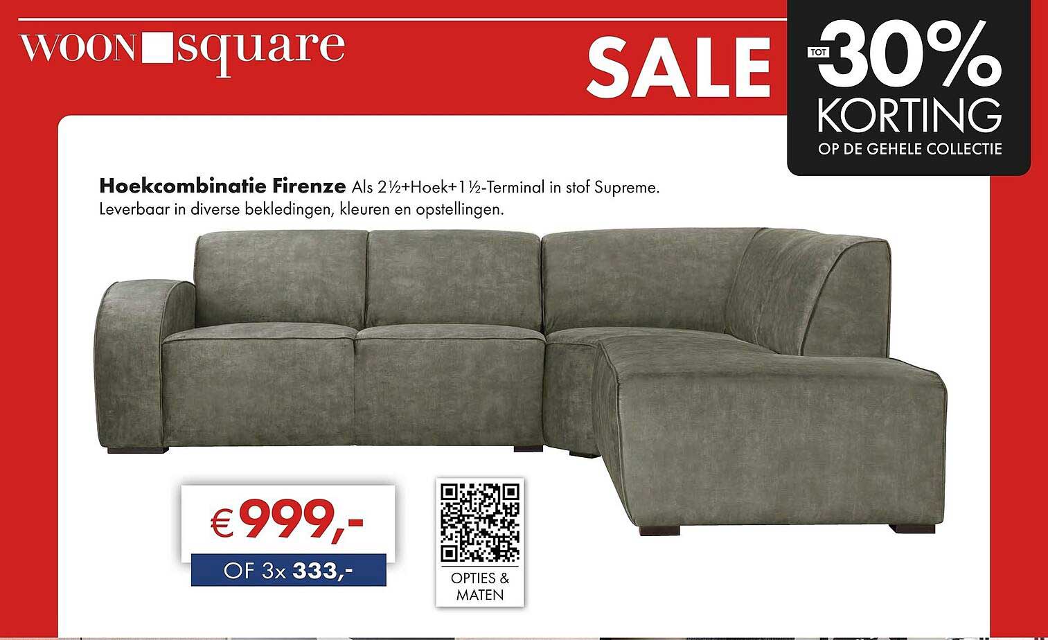 Hoekcombinatie Firenze