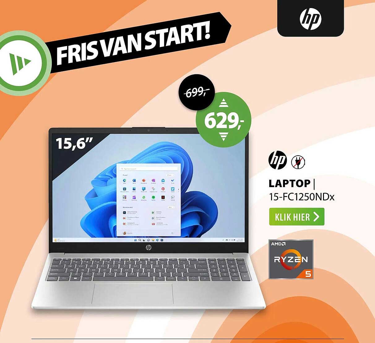 HP Laptop 15-FC1250NDx